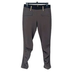 High by Claire Campbell Tech High Everyday Couture Womens Ruched Pull-on Pants G